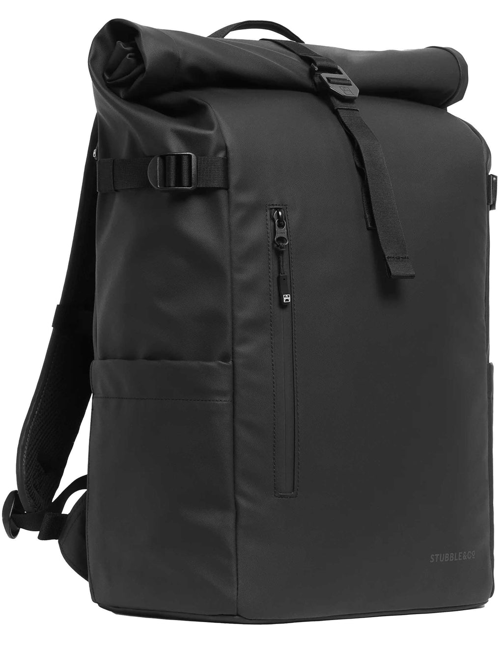 The Roll Top Backpack 30L - All Black