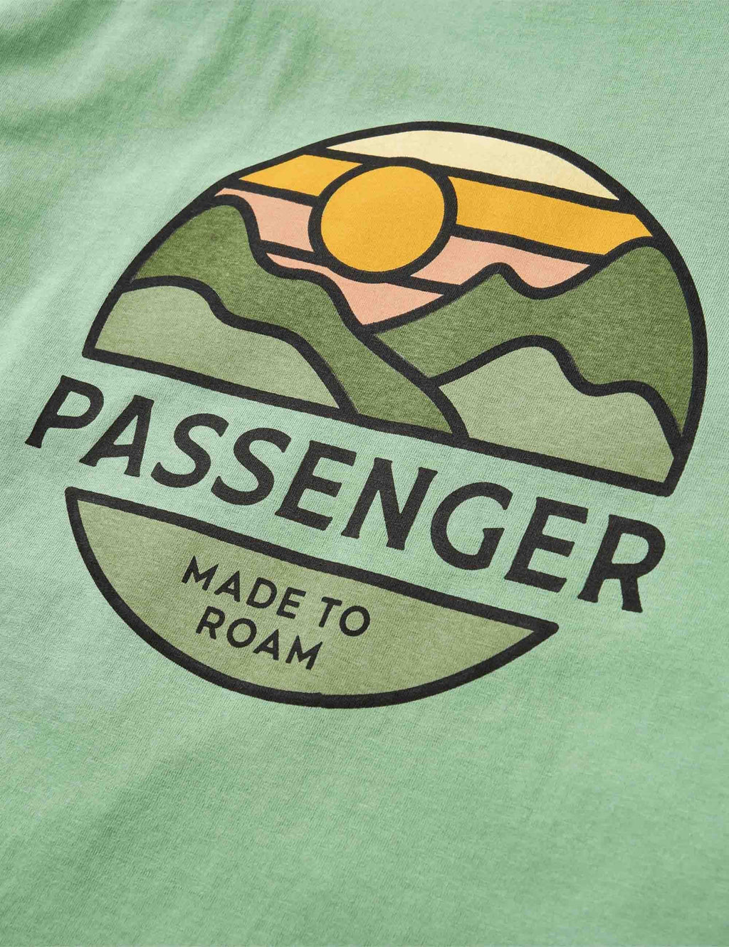 Laidback Recycled Cotton T-Shirt - Stem Green