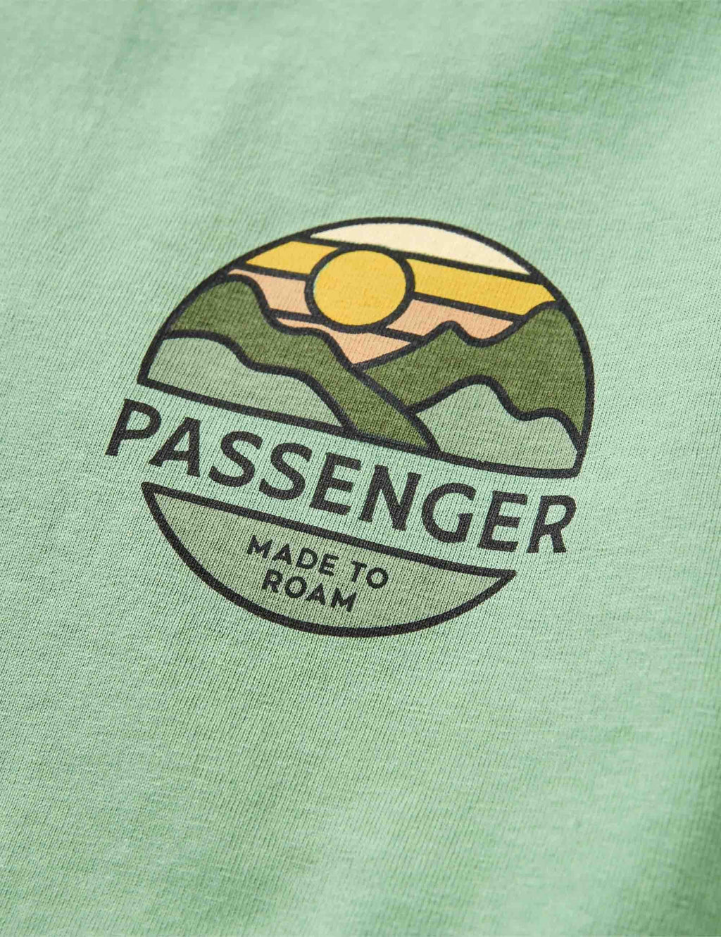 Laidback Recycled Cotton T-Shirt - Stem Green