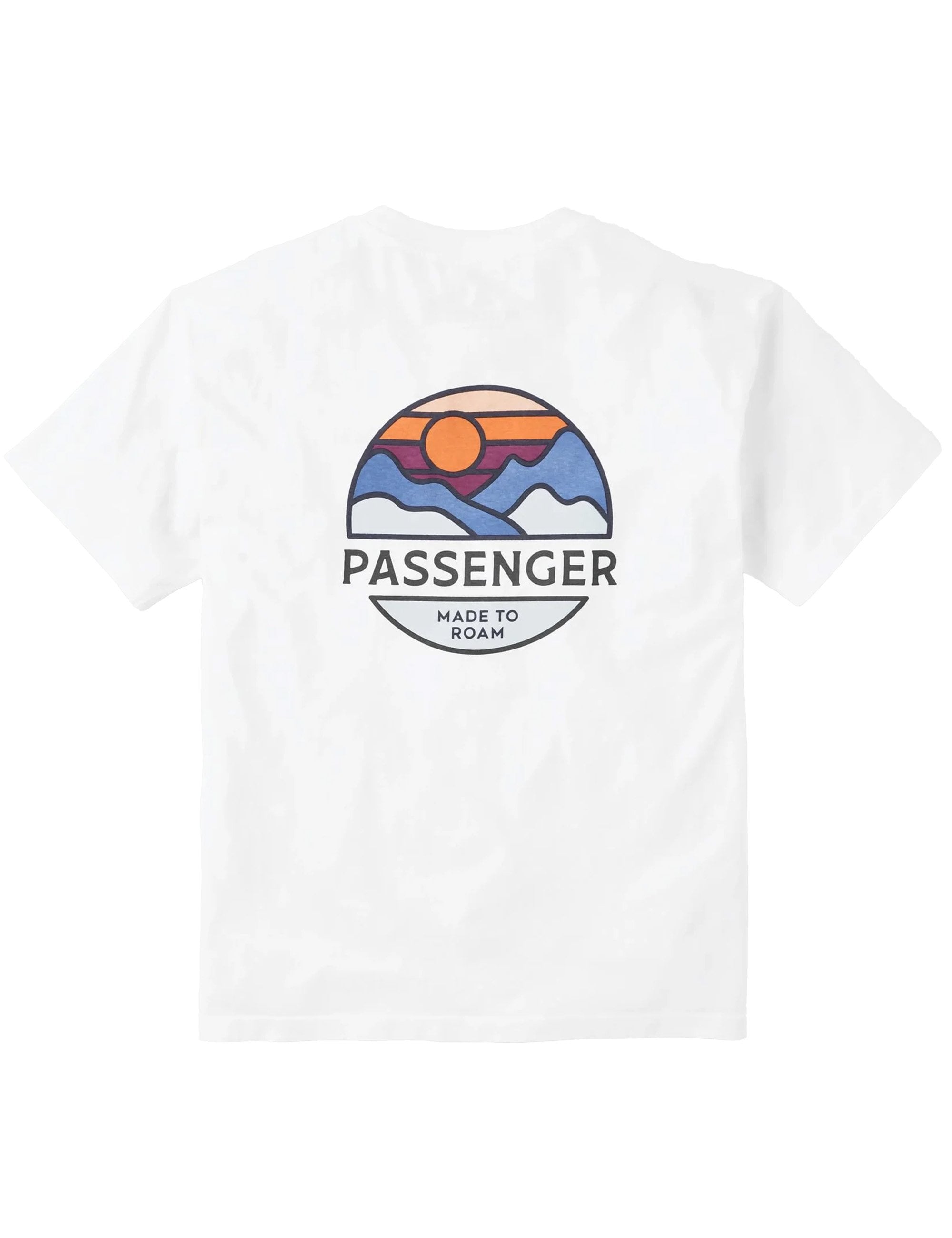 Passenger Laidback Recycled Cotton T-Shirt - White