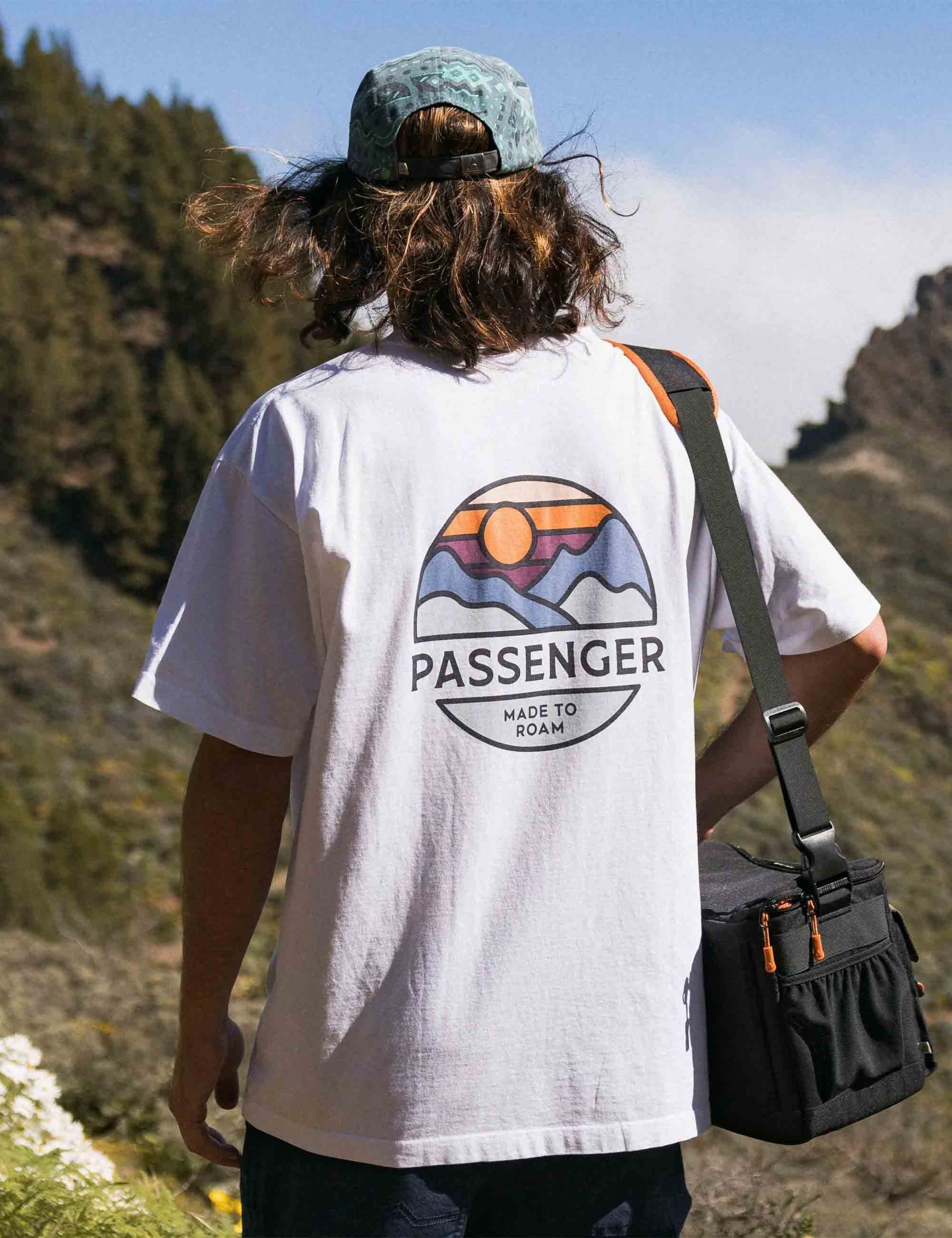 Passenger Laidback Recycled Cotton T-Shirt - White