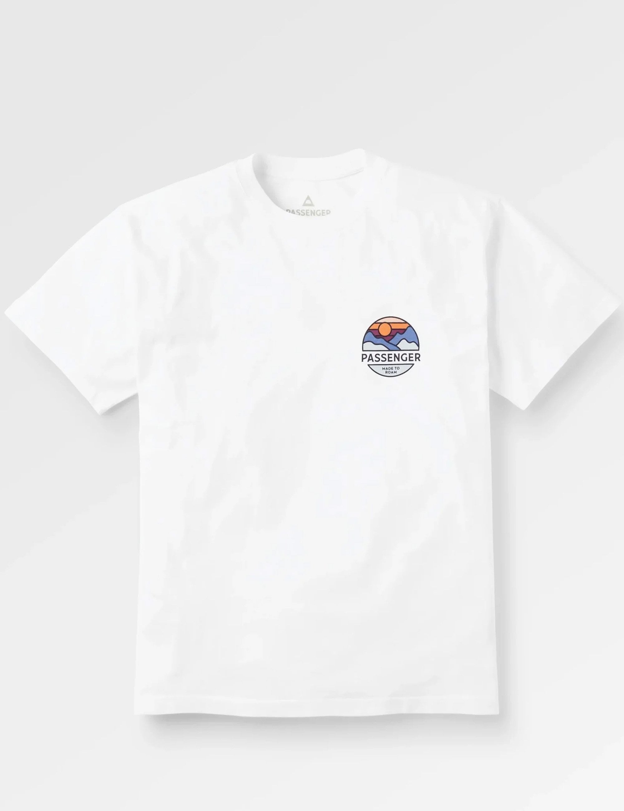 Passenger Laidback Recycled Cotton T-Shirt - White