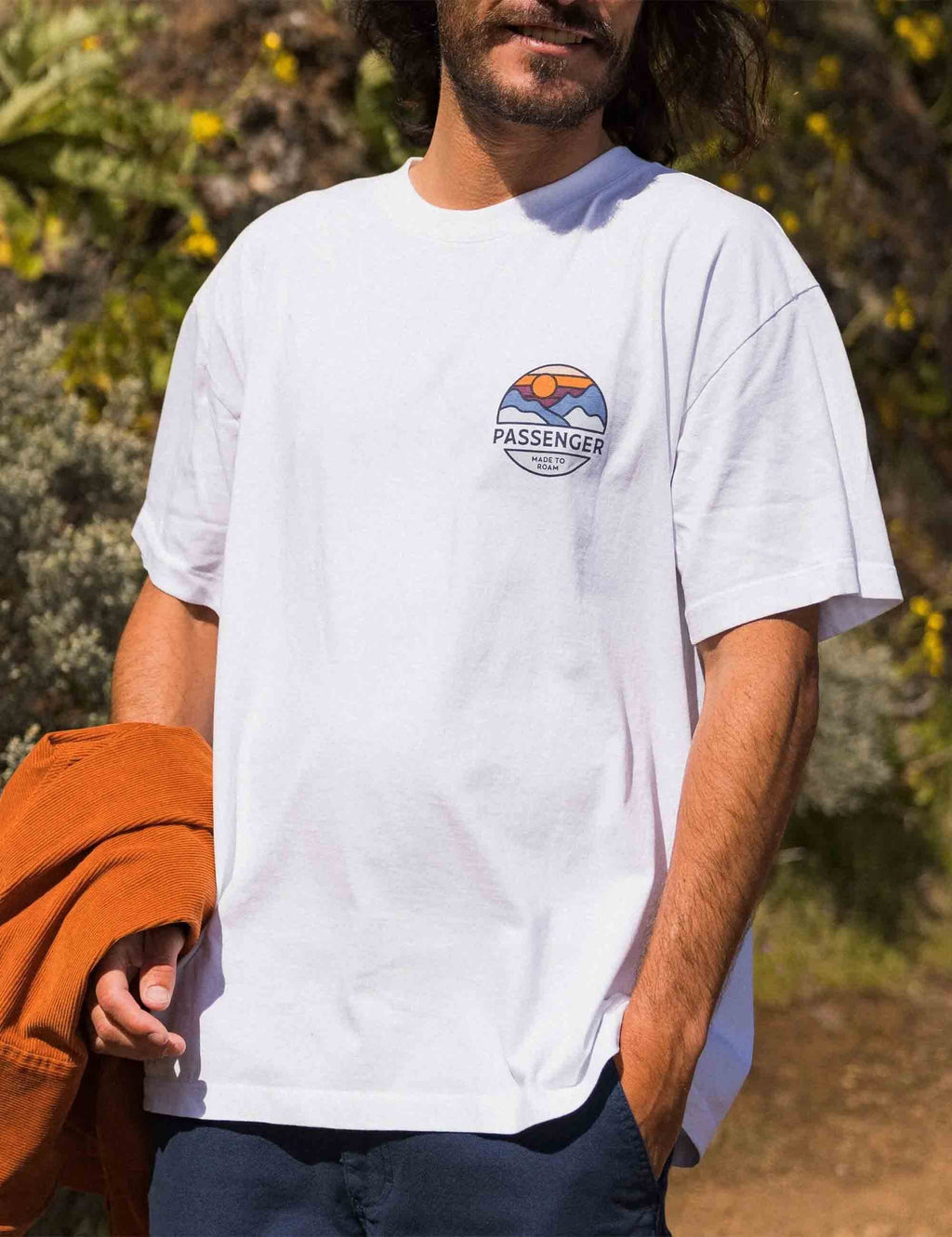 Laidback Recycled Cotton T-Shirt - White