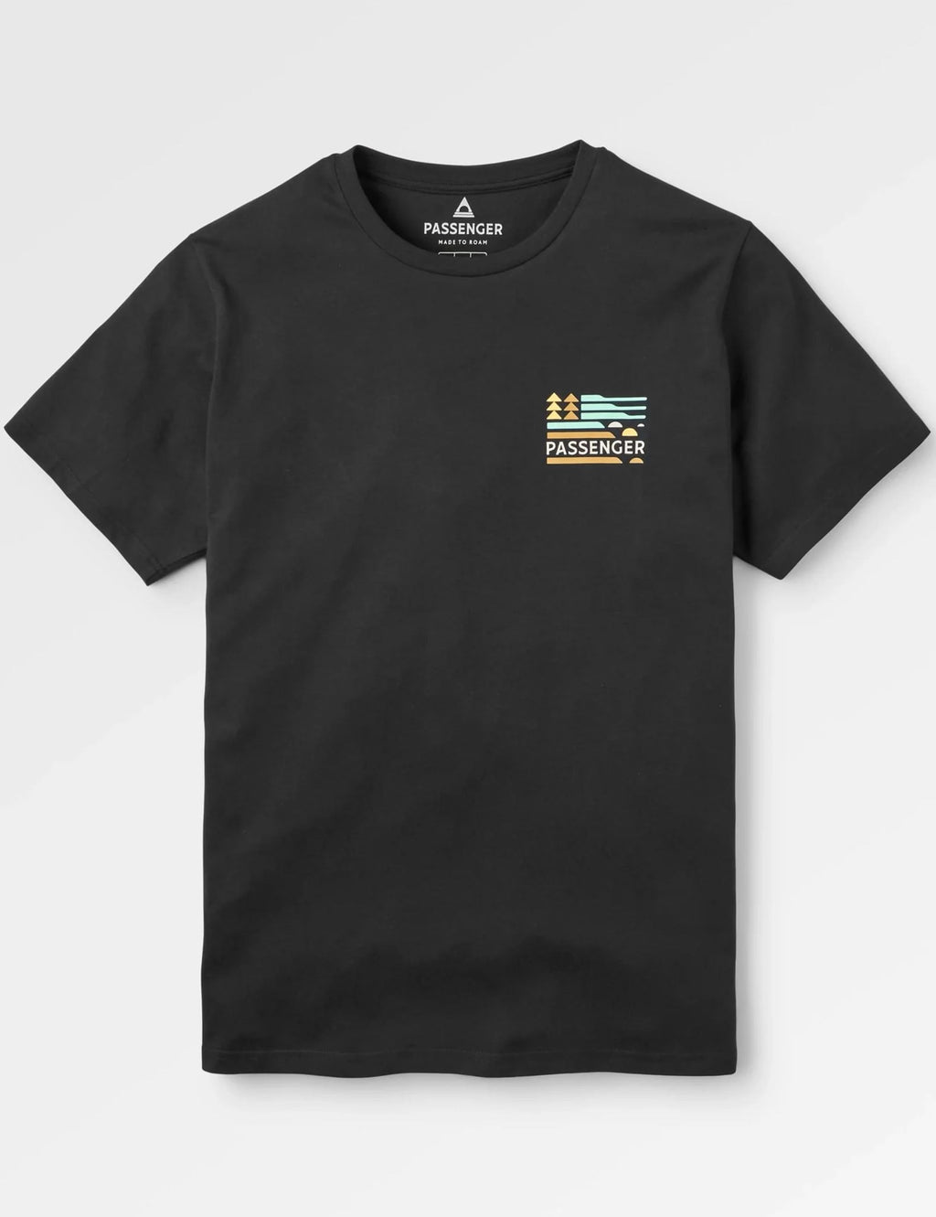 Cutout Organic Cotton T-Shirt - Black