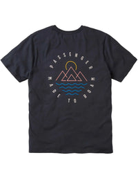 Escapism Recycled Cotton T-Shirt - Black