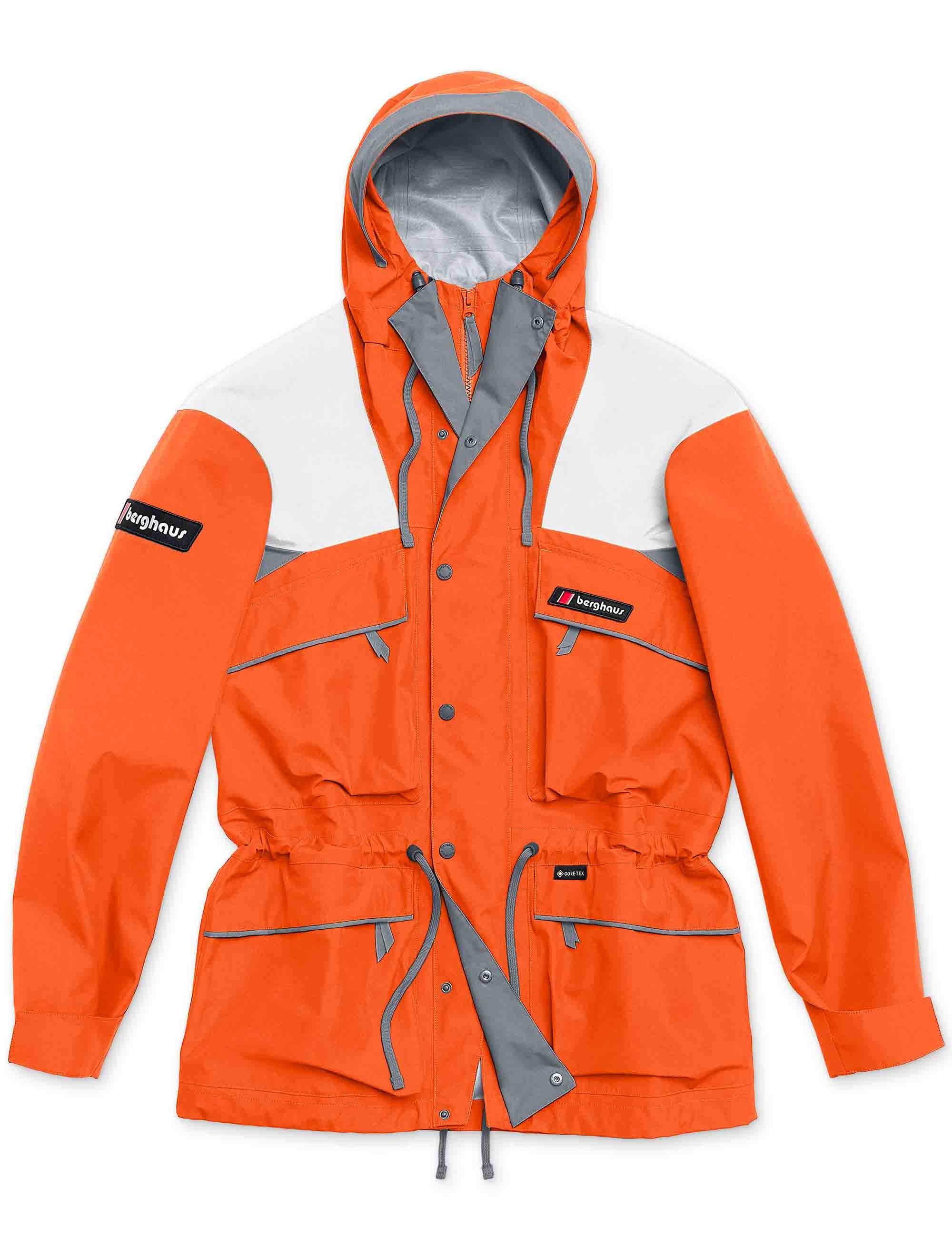 Trango Gore-Tex Waterproof Jacket - Flame/Stone