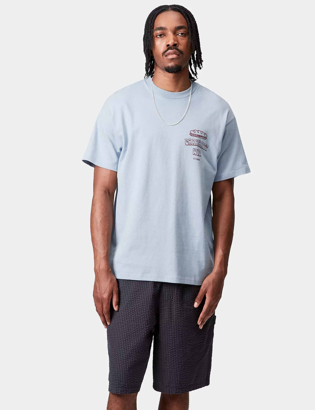 Sandwich T-Shirt - Blue Fog