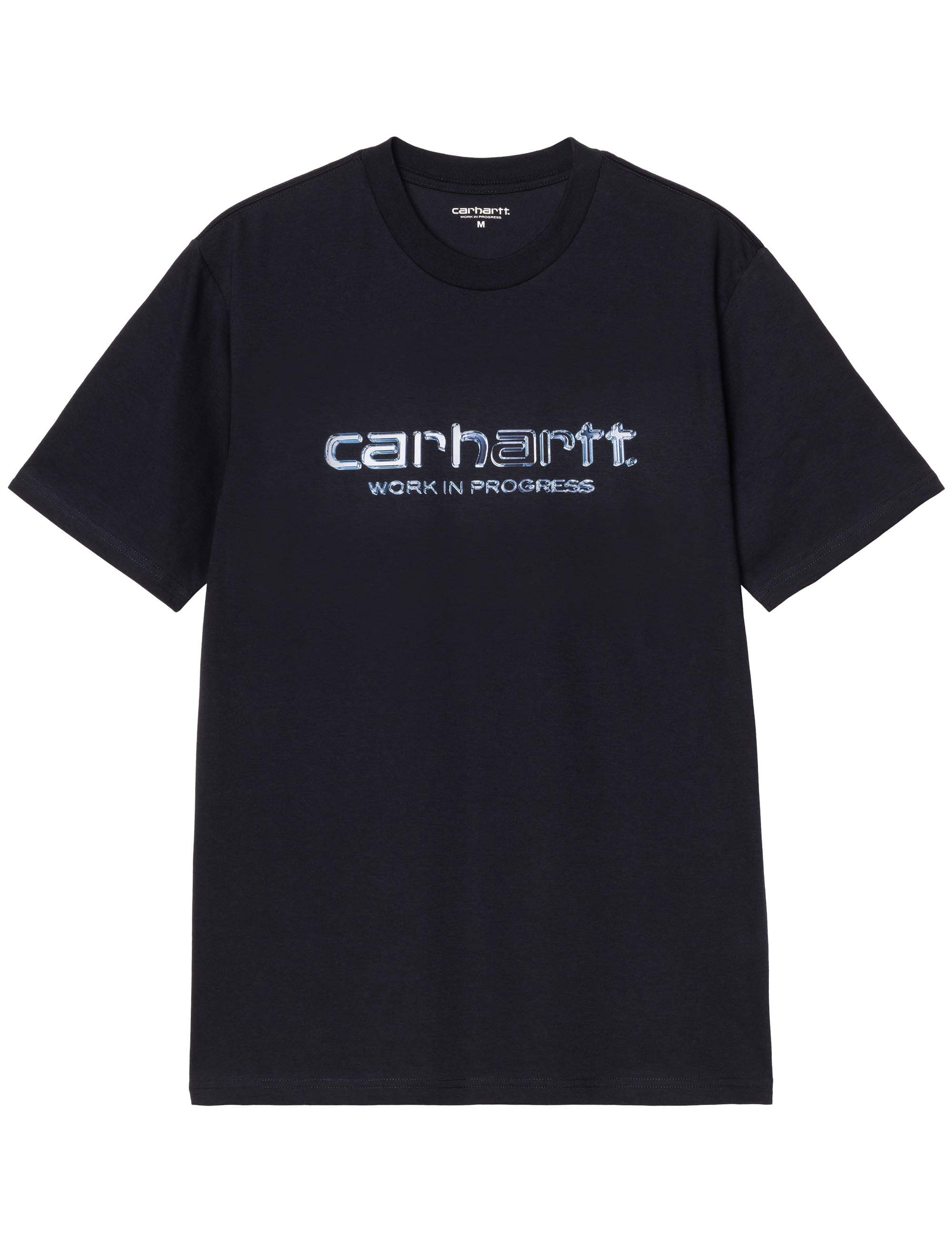 Solar Charm Script T-Shirt - Dark Navy