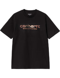 Solar Charm Script T-Shirt - Black