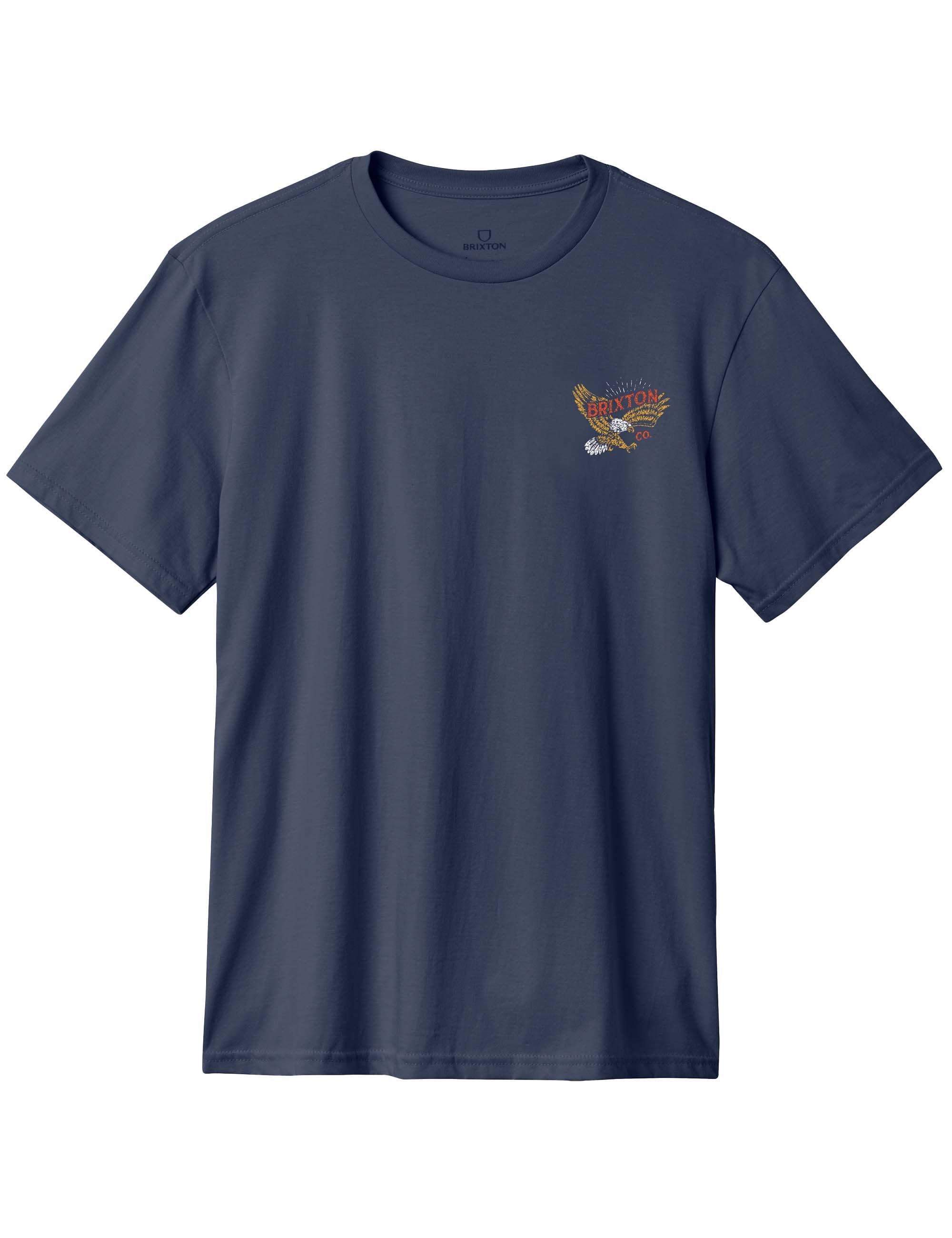 Keller T-Shirt - Washed Navy Worn Wash