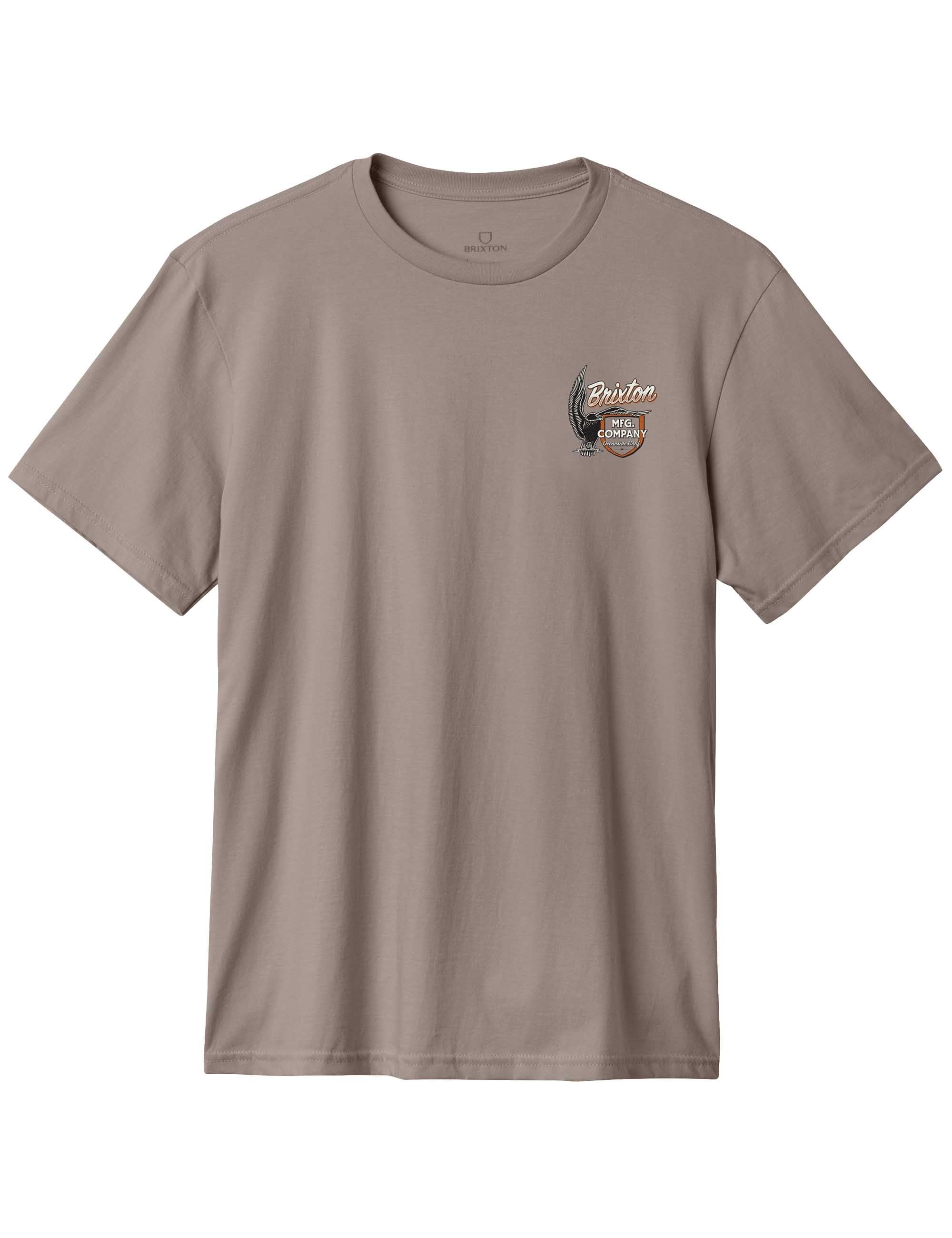 Brixton Highline T-Shirt - Cinder Worn Wash