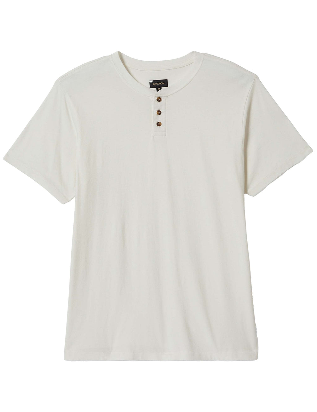 Vintage Reserve Henley T-Shirt - Off White Sol Wash