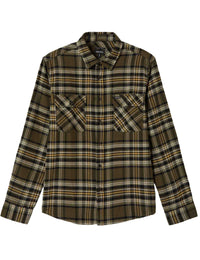 Bowery Flannel Shirt - Ivy Green/Olive Surplus/Black