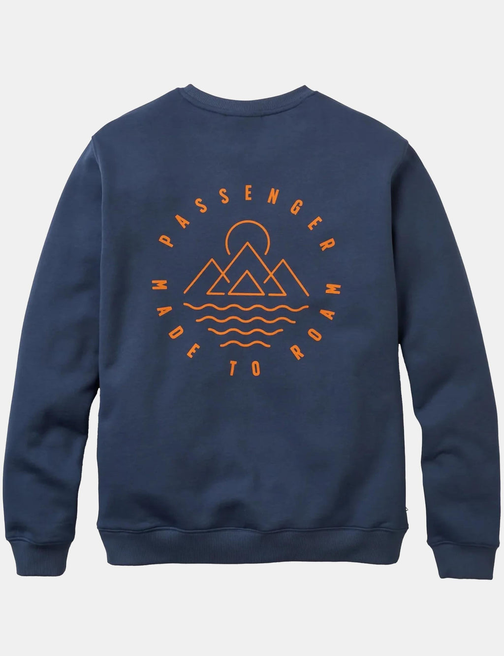Escapism Recycled Cotton Crew Sweat - Rich Navy