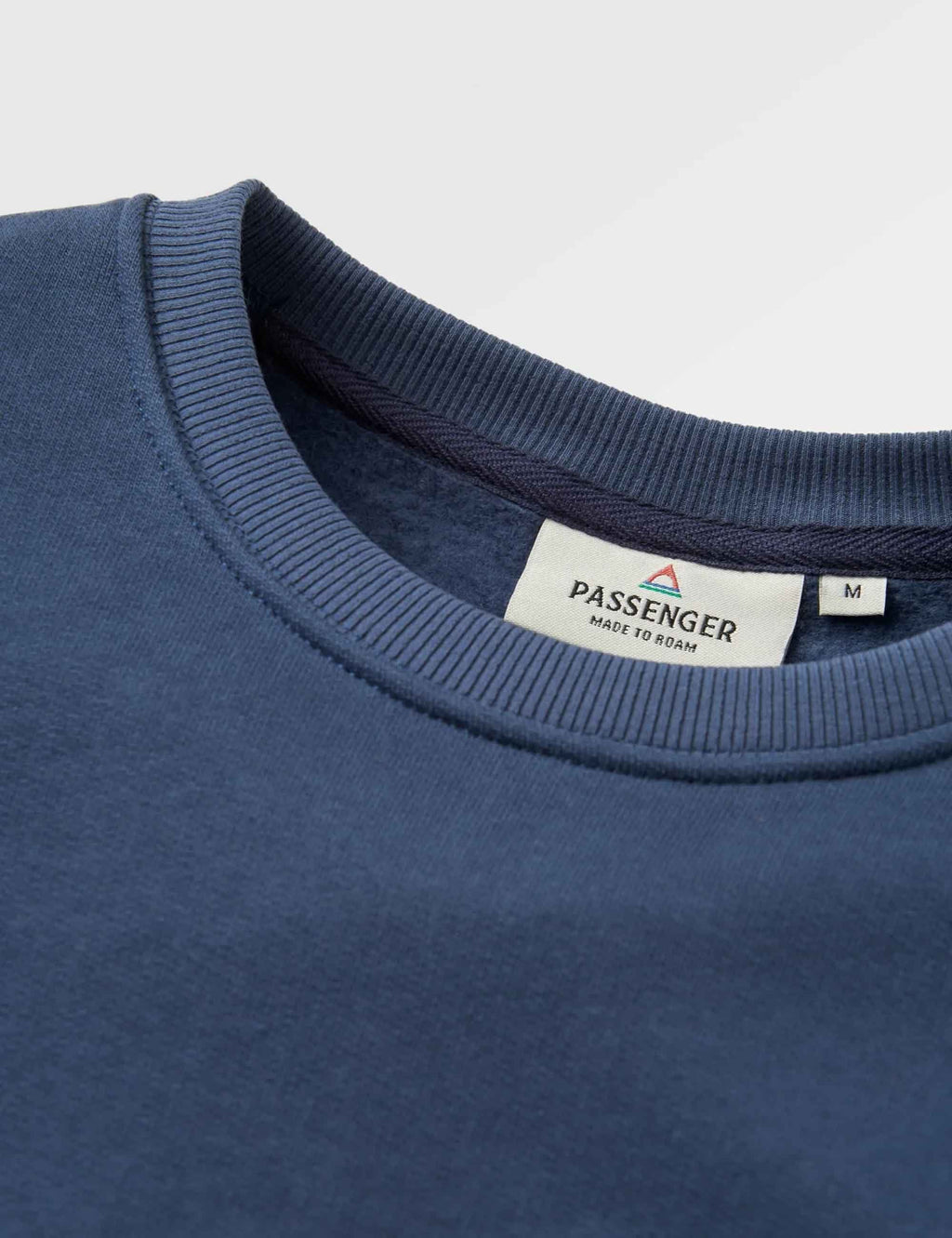 Escapism Recycled Cotton Crew Sweat - Rich Navy