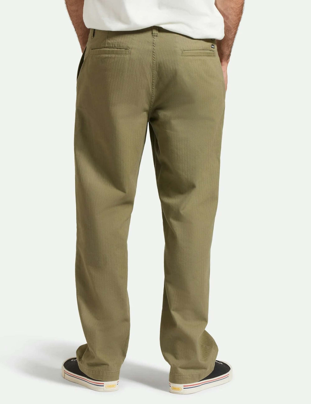 Surplus Herringbone Trousers - Olive Surplus