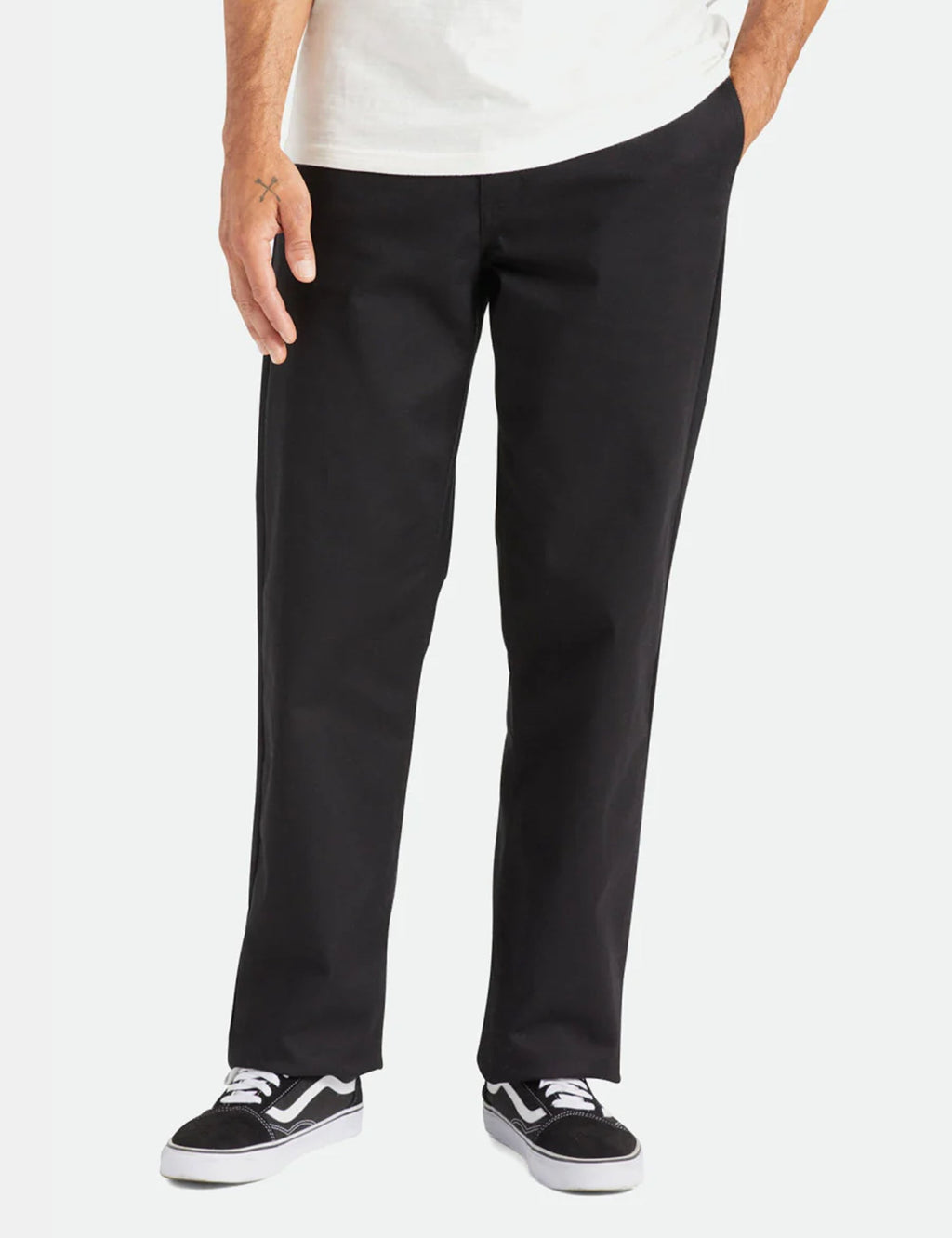 Choice Relaxed Fit Chinos - Black
