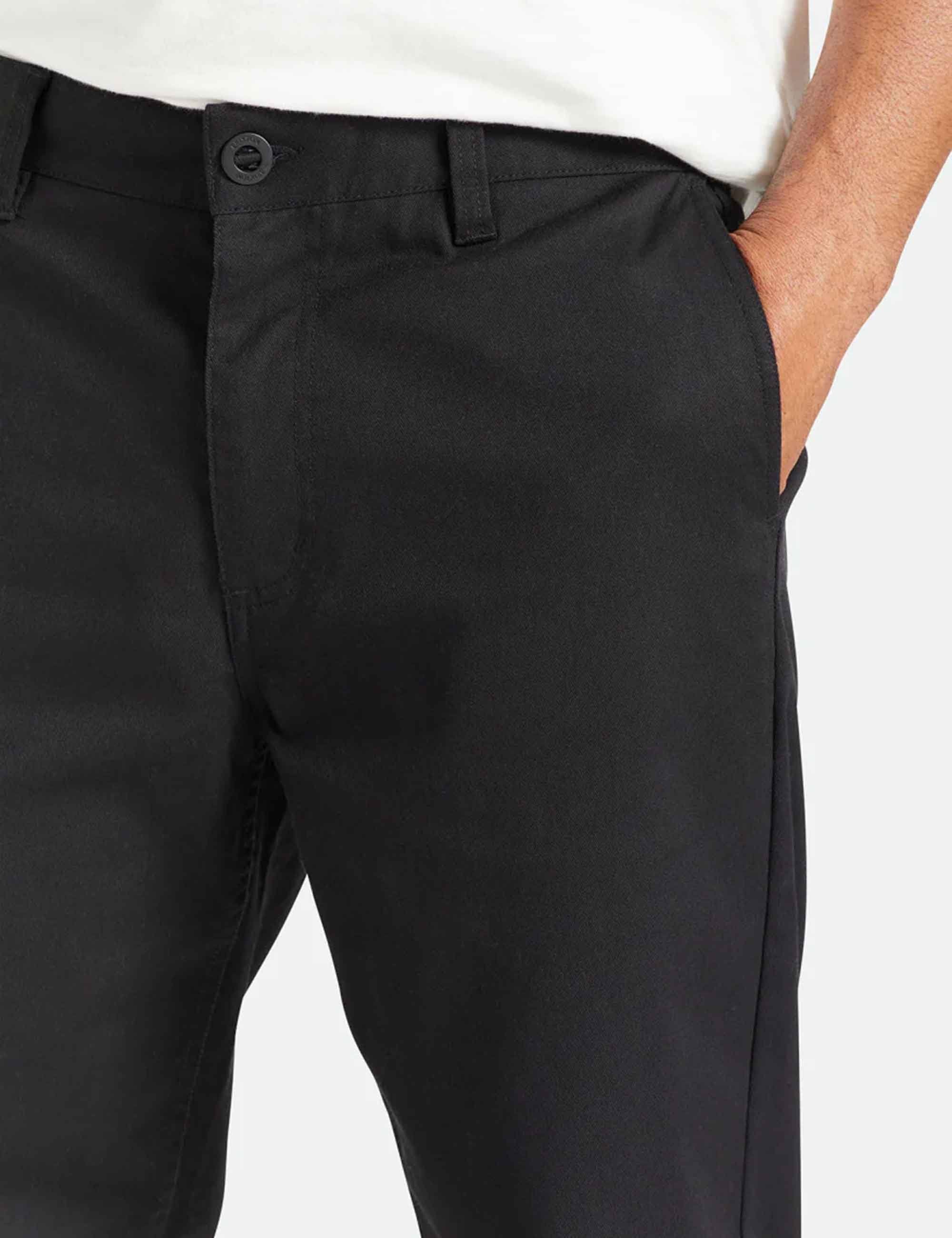 Choice Relaxed Fit Chinos - Black
