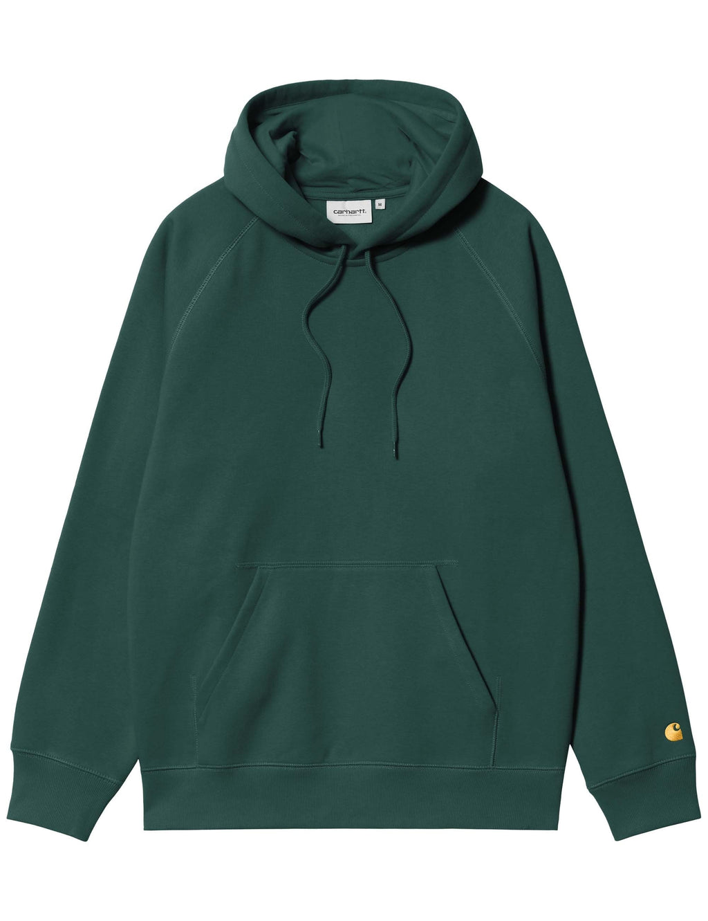 Chase Hooded Sweat - Dark Fir/Gold