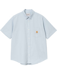 Toland Short Sleeve Shirt - Blue Fog