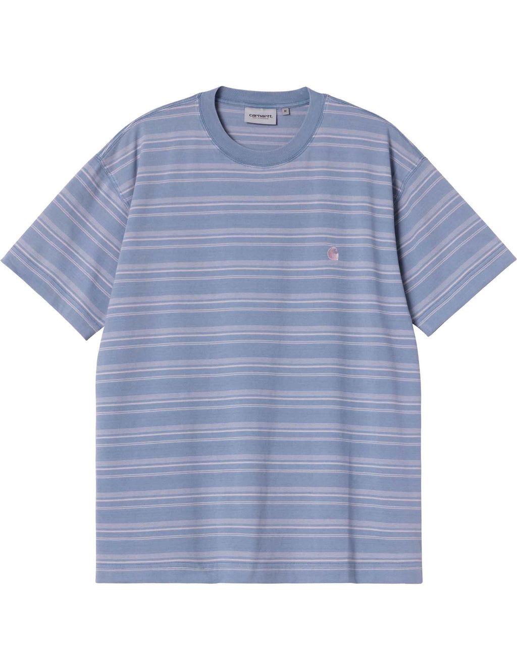 Brodine Stripe T-Shirt - Sorrent Indigo Overdyed