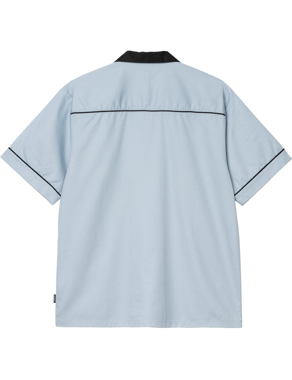Bowl Short Sleeve Shirt - Blue Fog/Black