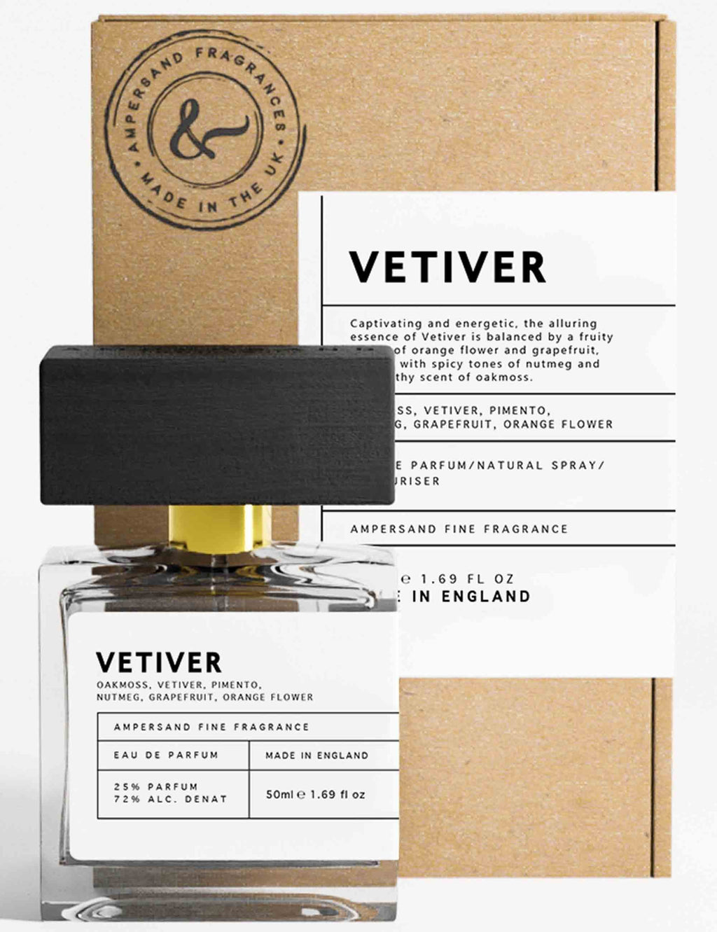 Vetiver Eau De Parfum - (50ml)