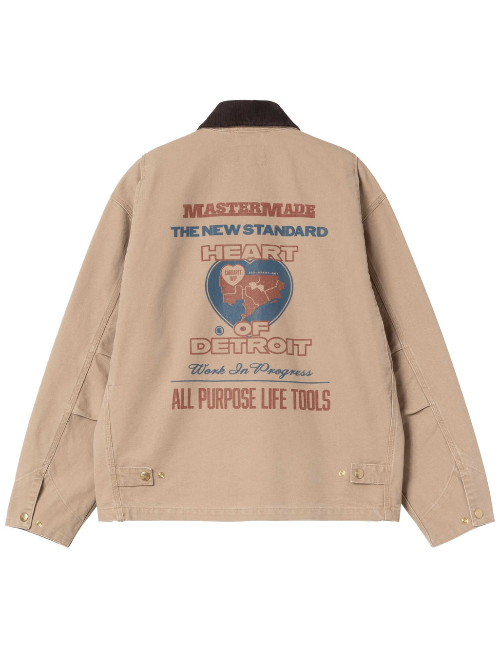 Arcan Graphic Jacket - Dusty H Brown/Tobacco