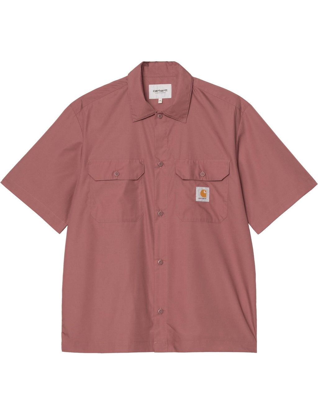 Craft Short Sleeve Shirt - Dusky Pink