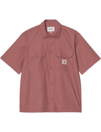 Craft Short Sleeve Shirt - Dusky Pink
