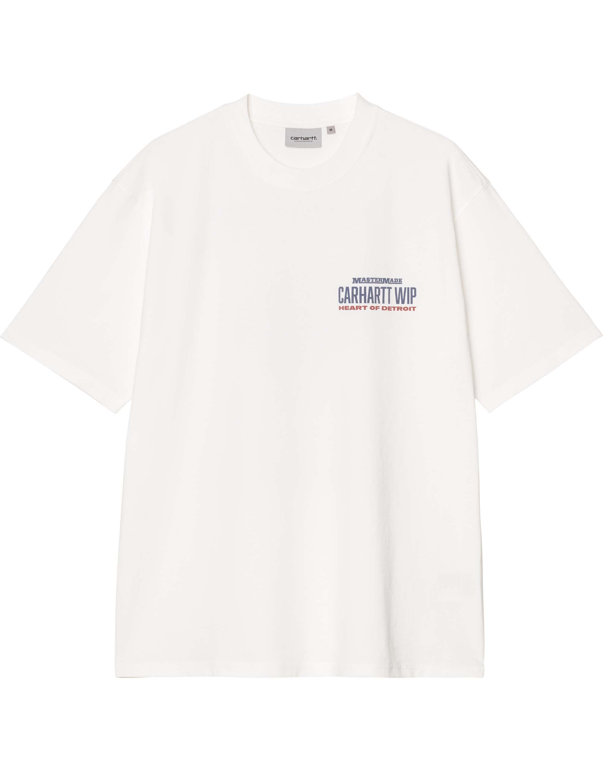 Carhartt WIP Arcan T-Shirt - White (Heavy Stone Wash)