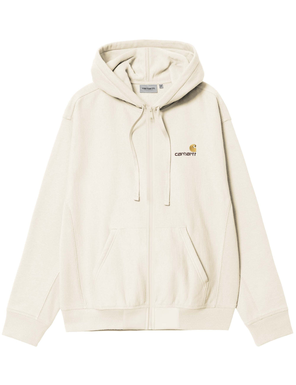 American Script Hooded Jacket - Natural