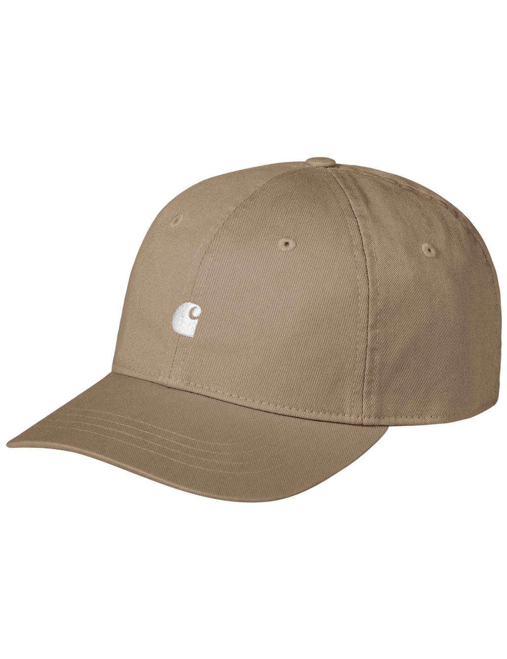 Madison Logo Cap - Leather/White