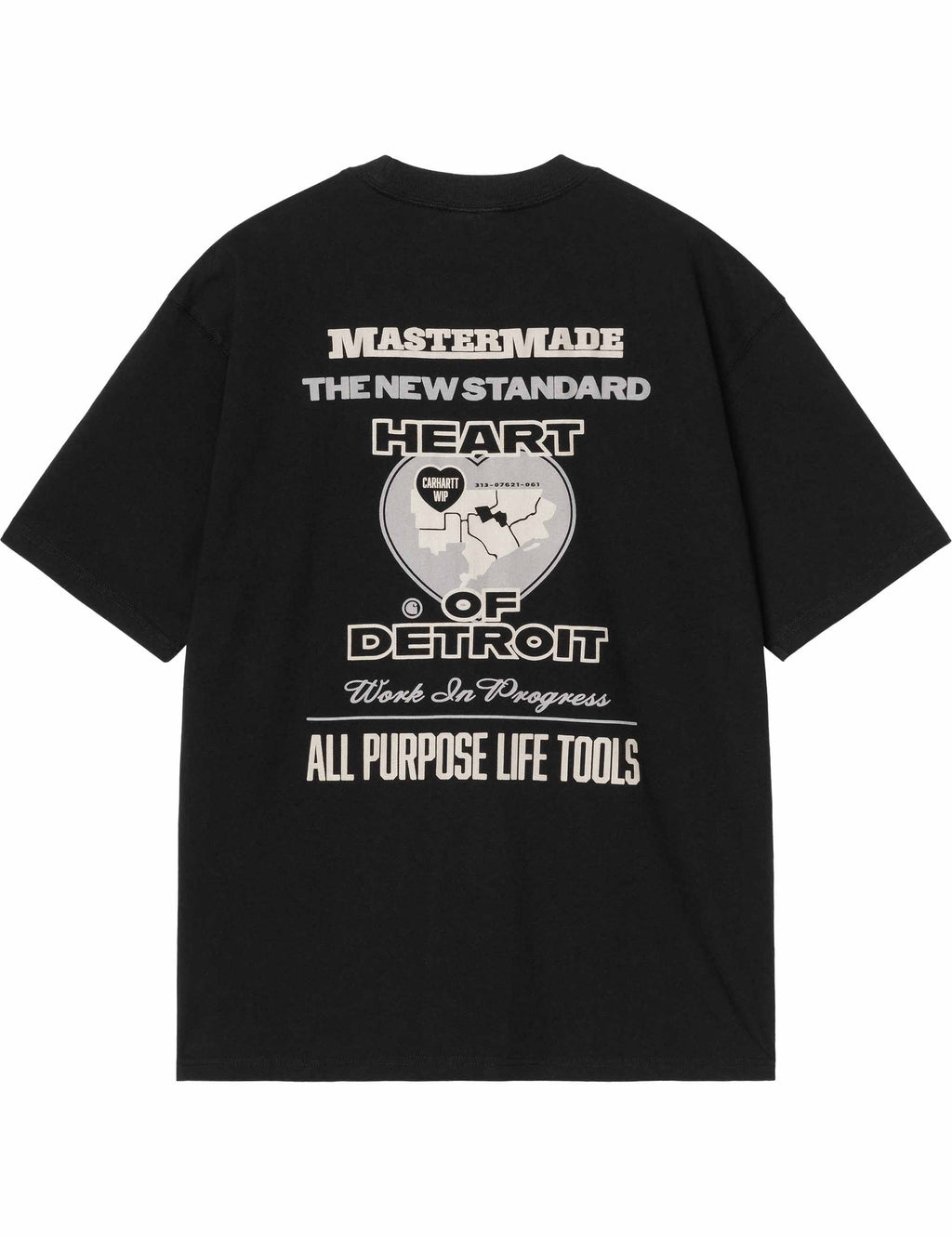 Arcan T-Shirt - Black (Heavy Stone Wash)