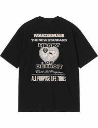 Arcan T-Shirt - Black (Heavy Stone Wash)