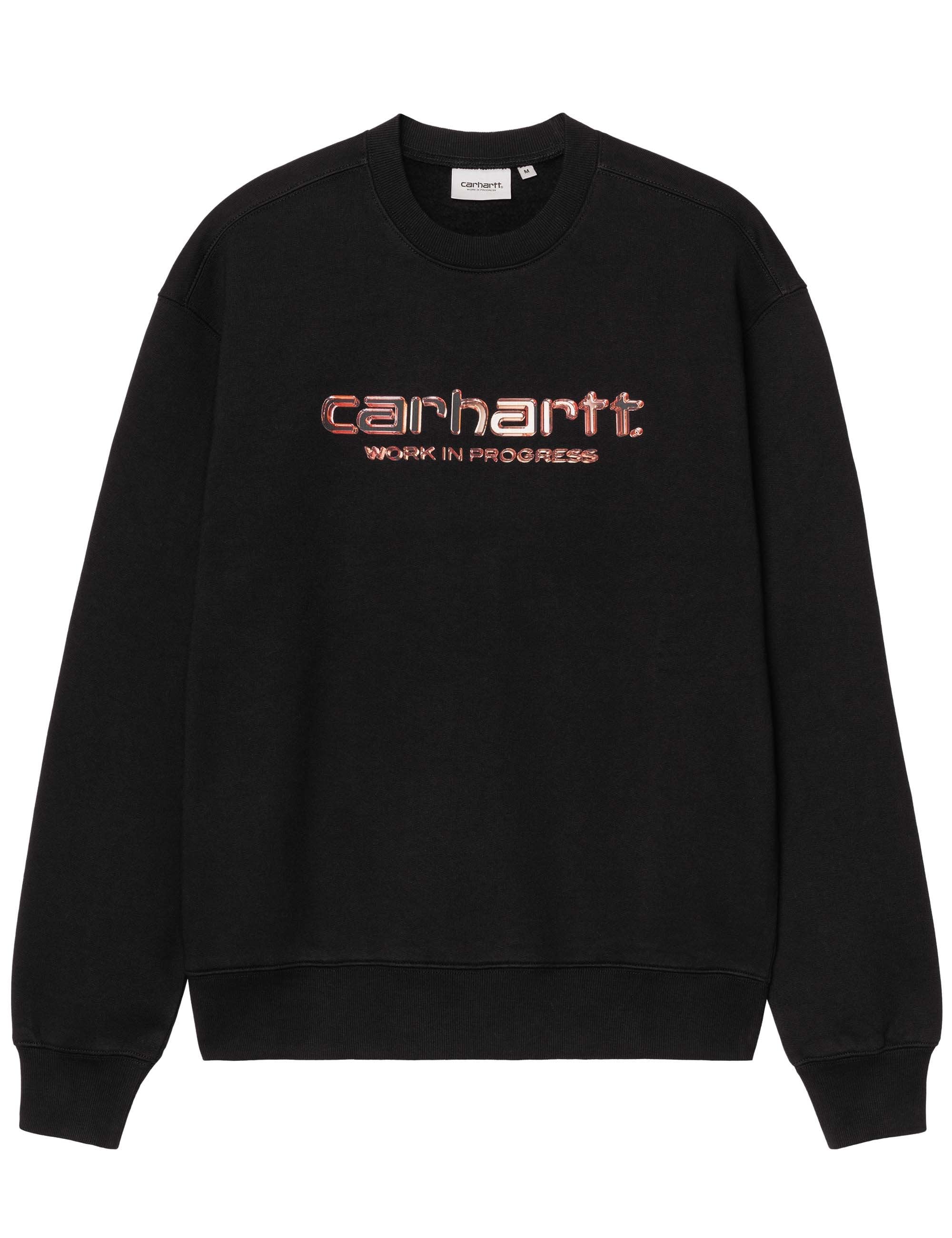 Carhartt WIP Solar Chrome Crew Sweat - Black