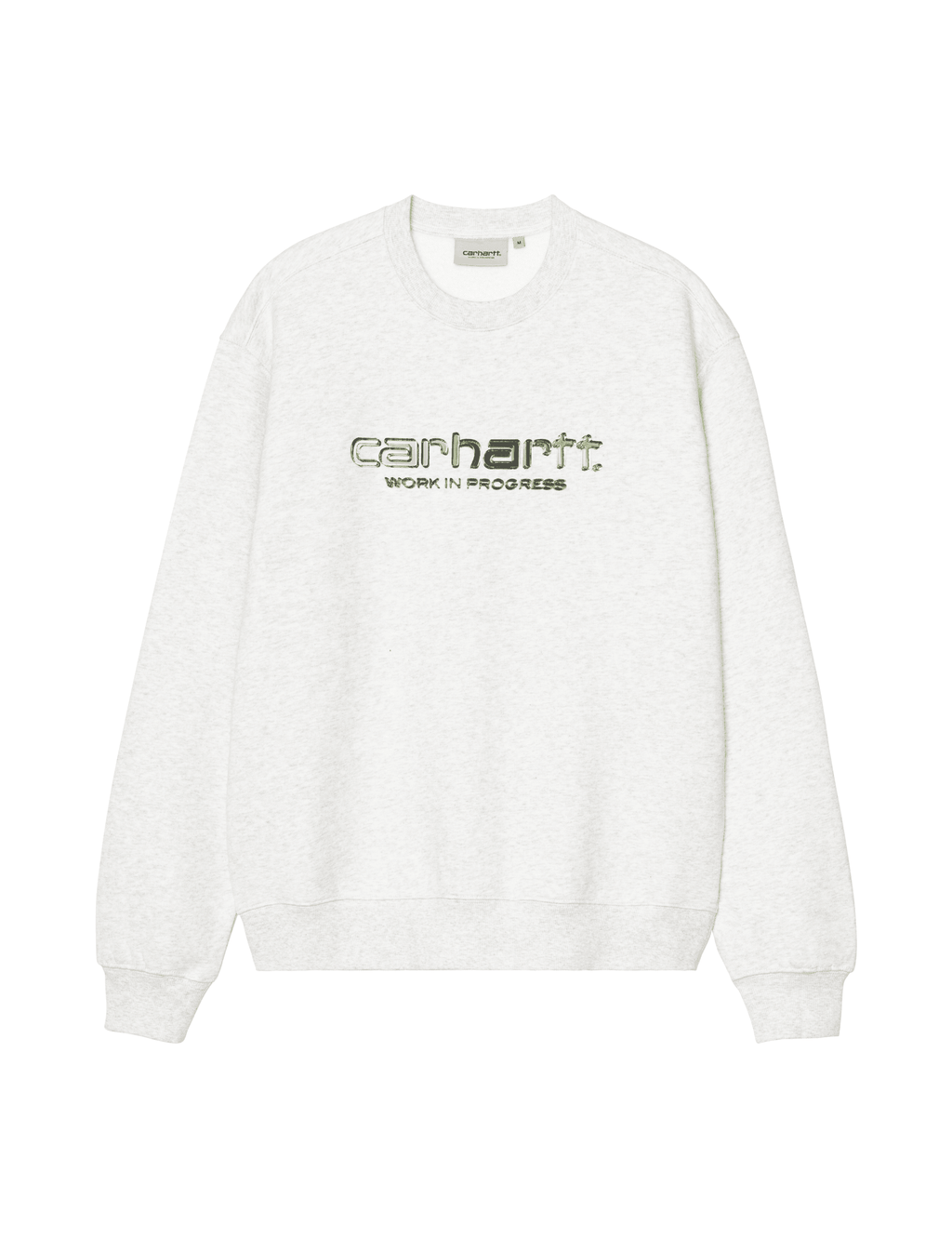 Solar Chrome Crew Sweat - Ash Heather