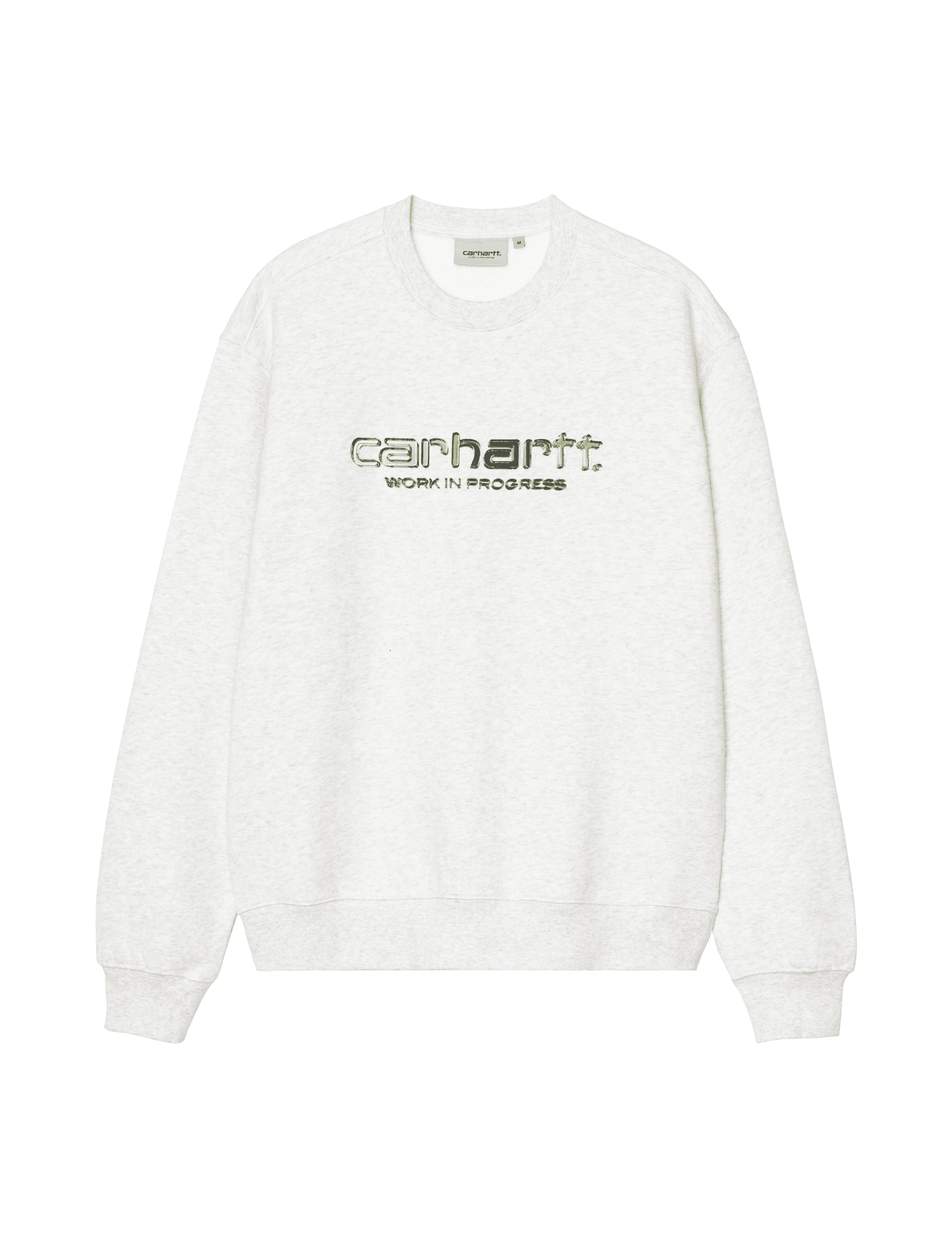 Carhartt WIP Solar Chrome Crew Sweat - Ash Heather