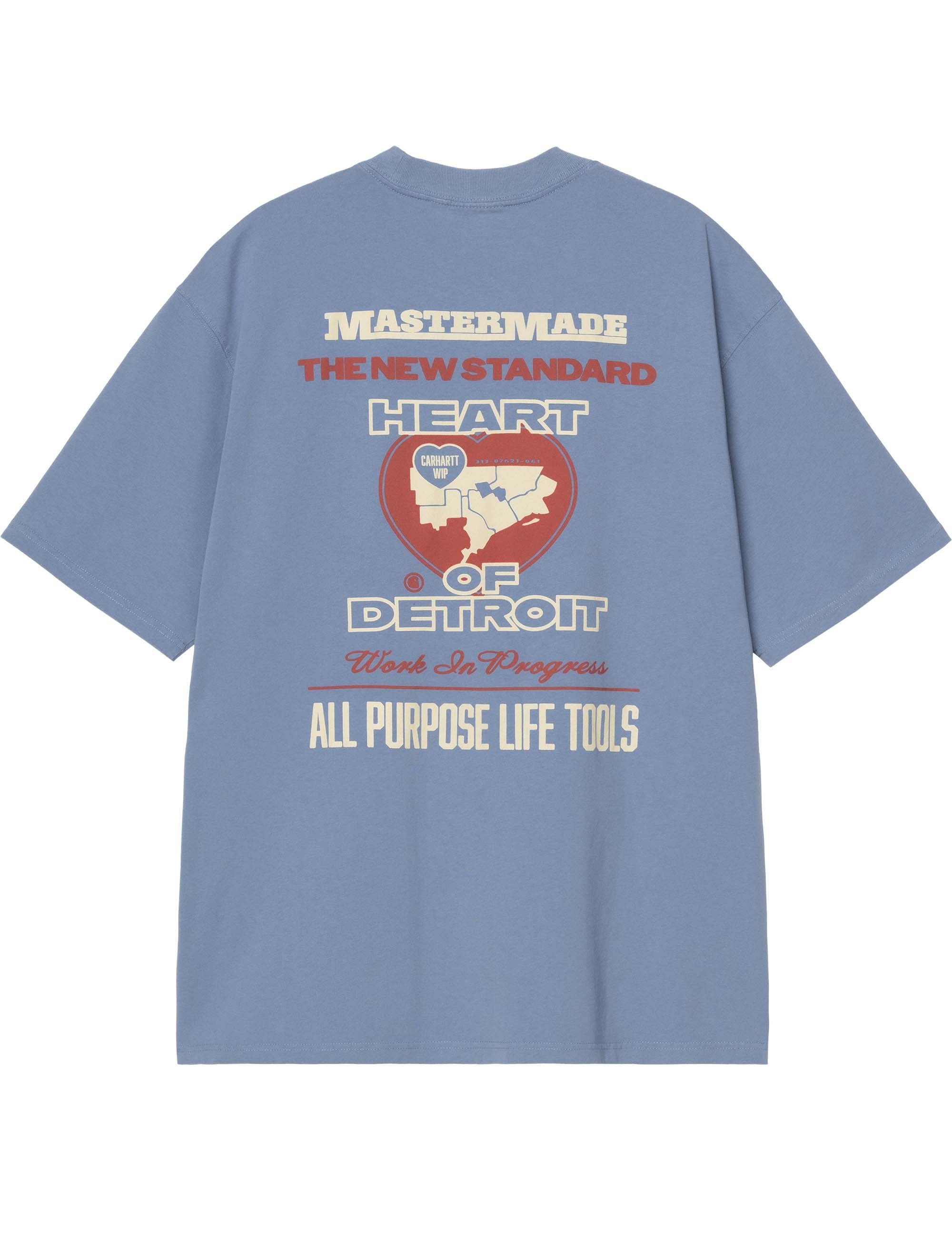 Carhartt WIP Arcan T-Shirt - Sorrent (Heavy Stone Wash)