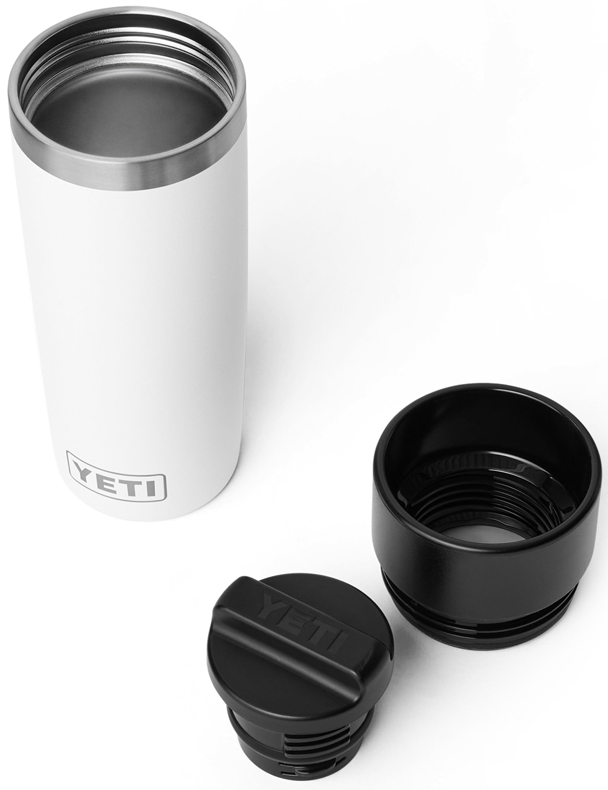 YETI Rambler Travel Bottle w/Commuter Cap 16oz (473ml) - White