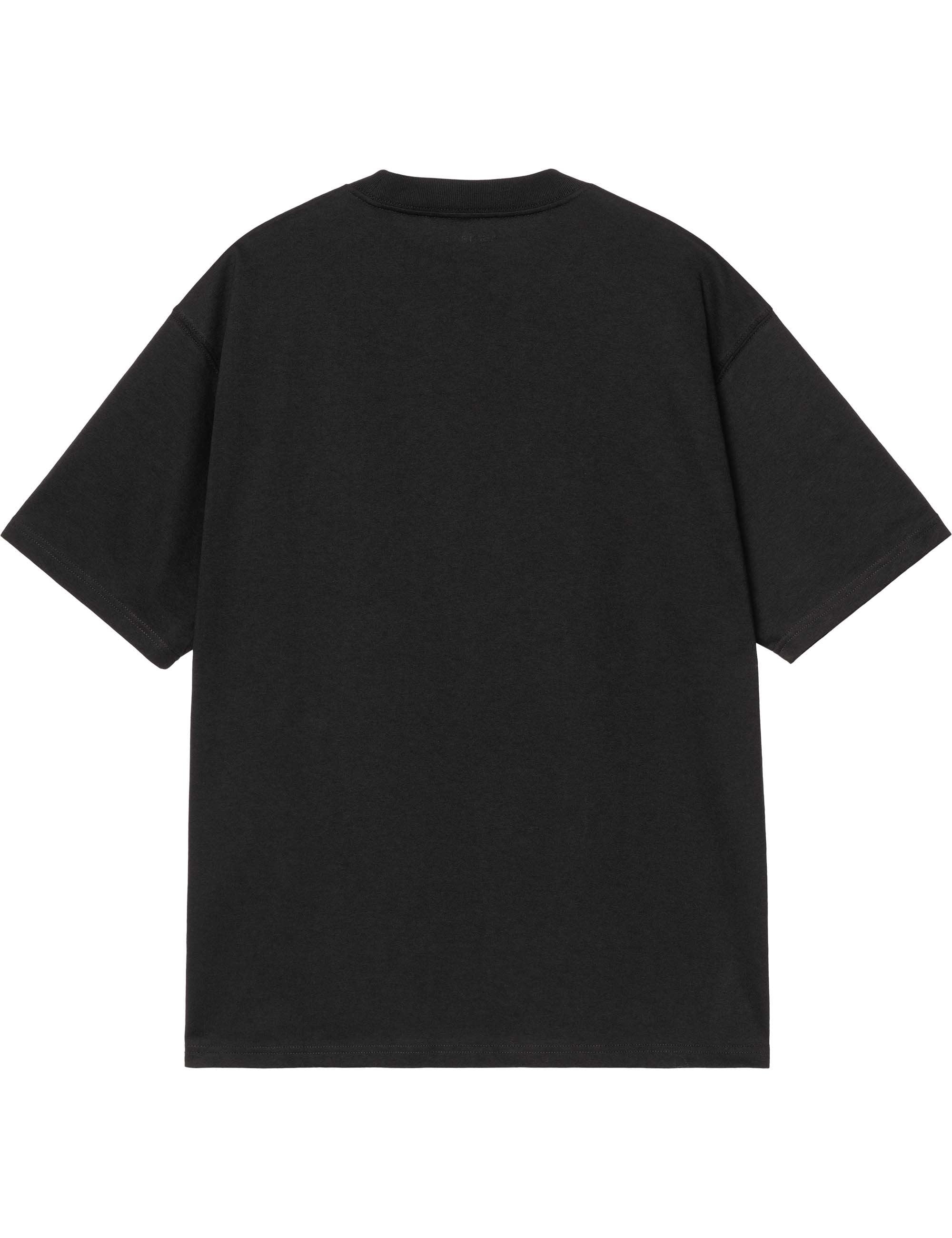 Carhartt WIP Schooling Heart T-Shirt - Black