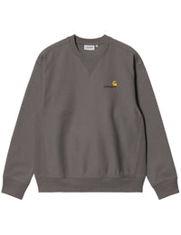 American Script Crew Sweatshirt - Porphyry