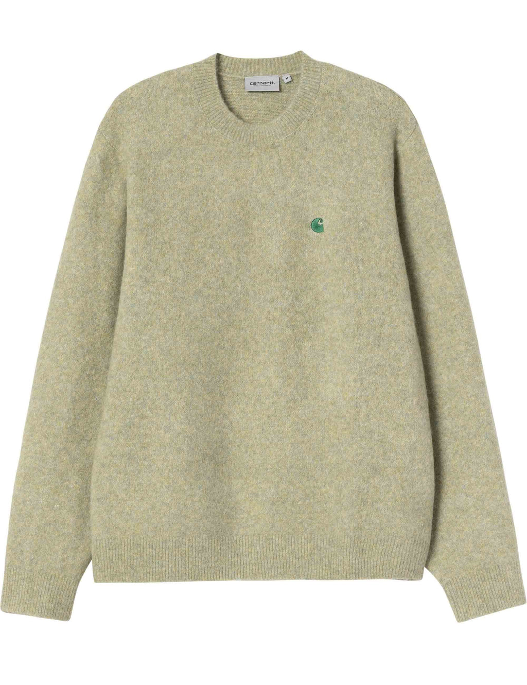 Curtis Knit Crew Sweater - Tangled Brass