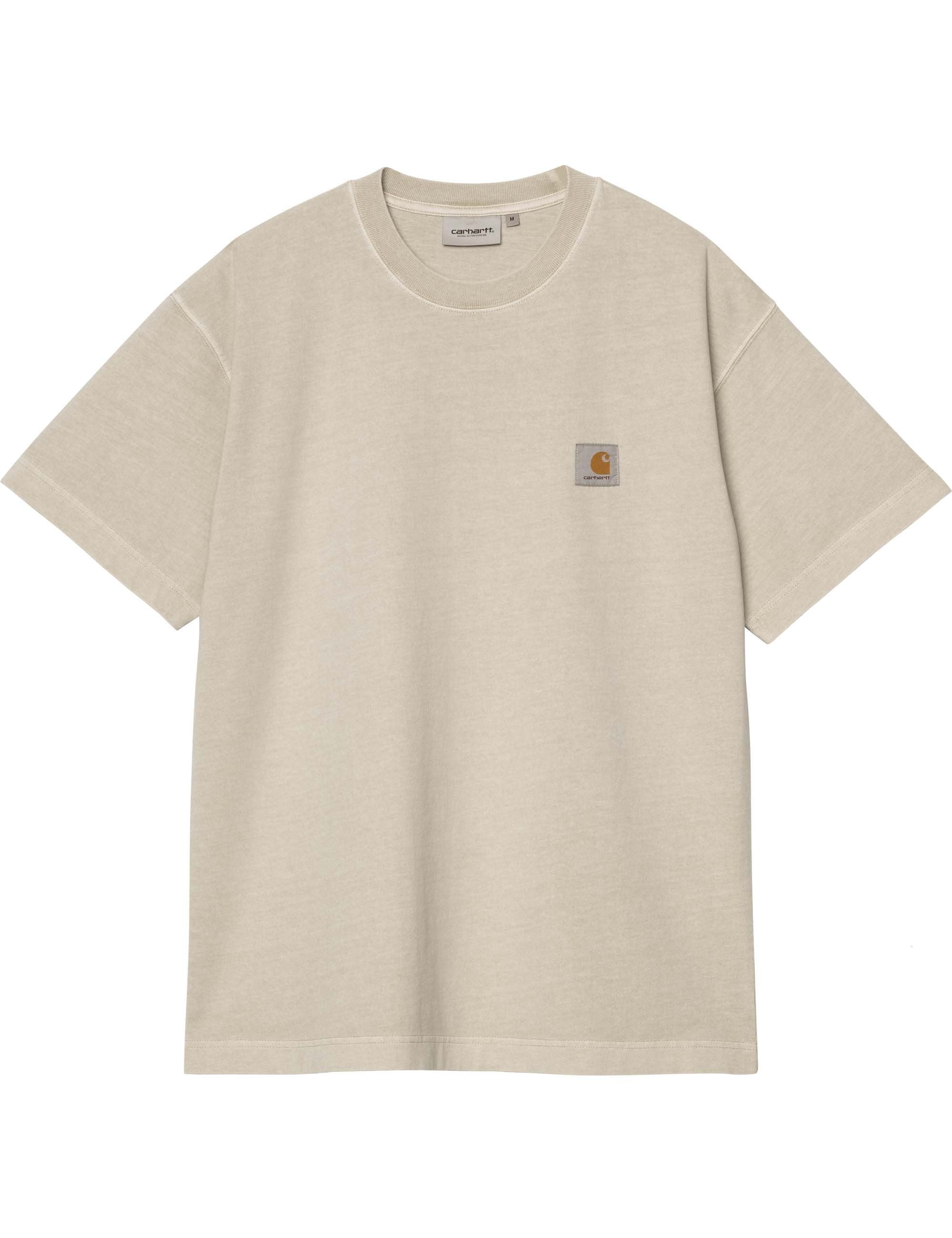 Carhartt WIP Vista T-Shirt - Fleur De Sel (Garment Dyed)