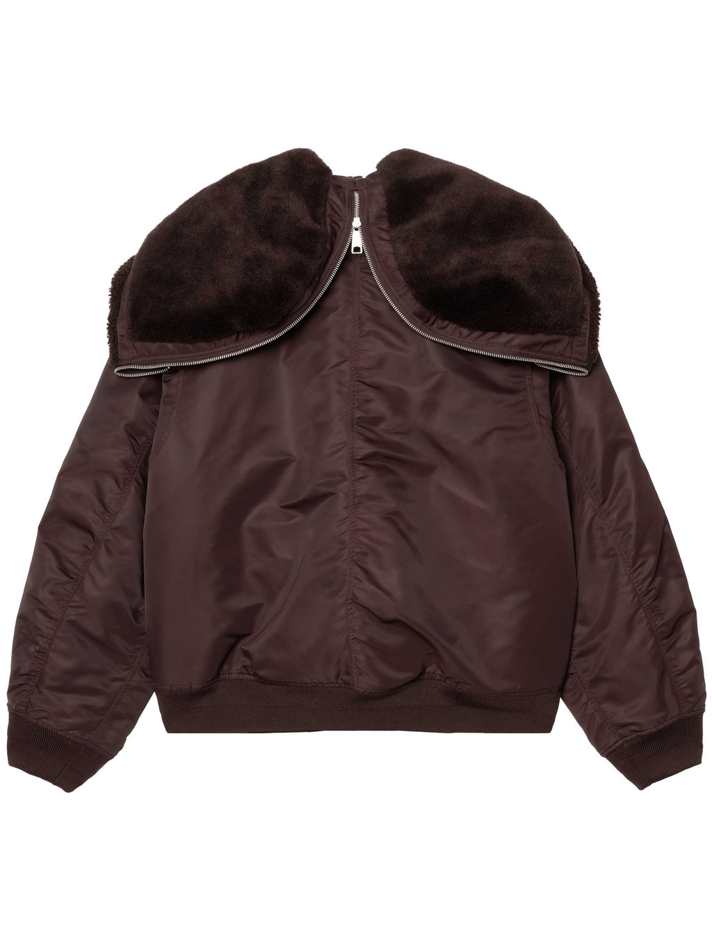 Hooded Oltera Bomber Jacket - Palisander/Angelite