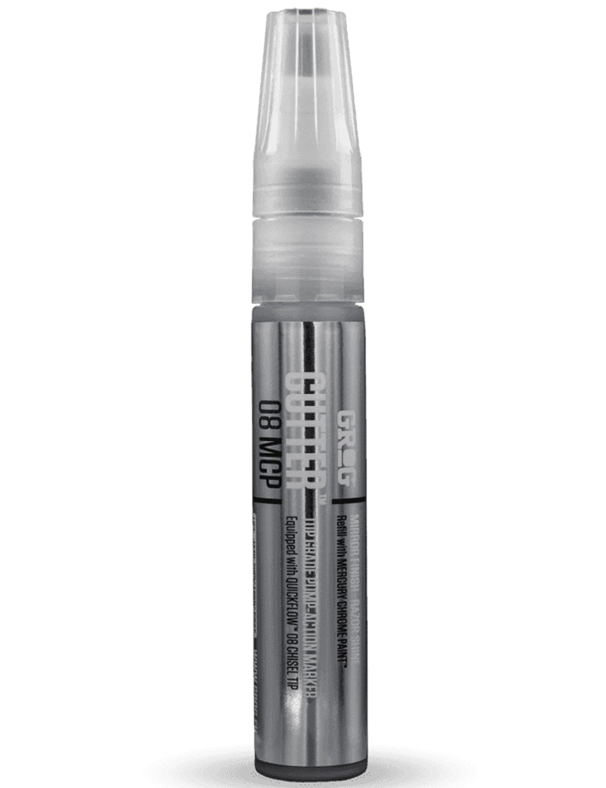 Grog Grog Mercury Chrome Paint Cutter 8mm - Hyper Chrome