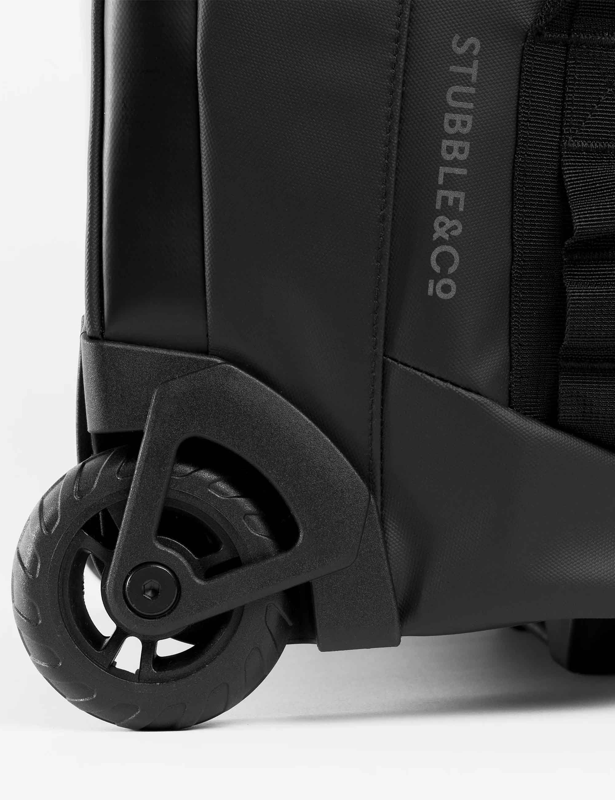 Stubble & Co Wheeled Duffel Bag 40L - All Black