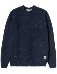 Anglistic Knit Crew Sweater - Speckled Jupiter