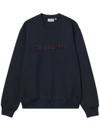 Script Crew Sweatshirt - Deep Night/Palisander