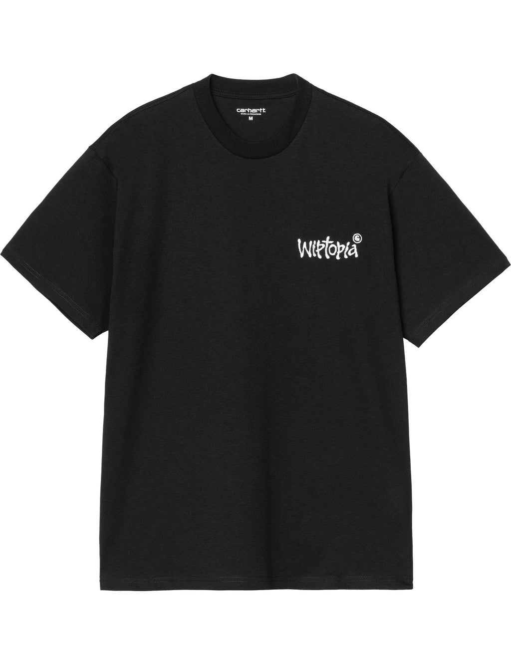 Wiptopia Script T-Shirt - Black/Wax
